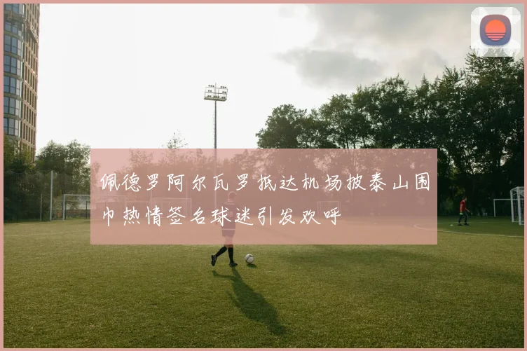 佩德罗阿尔瓦罗抵达机场披泰山围巾热情签名球迷引发欢呼